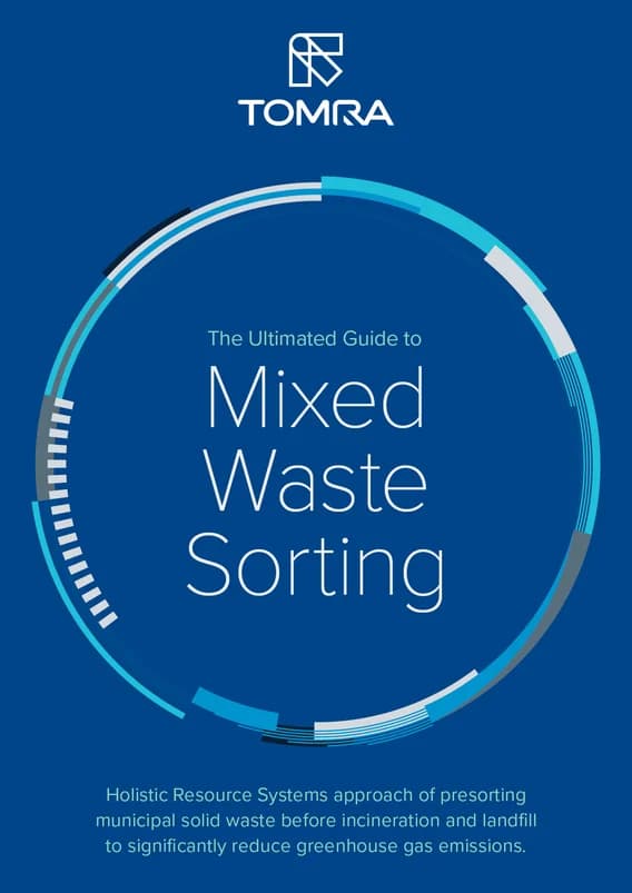 Whitepaper cover mixed waste sorting