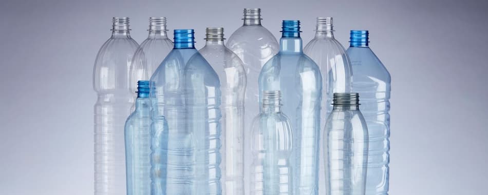 Photo de bouteilles en plastique